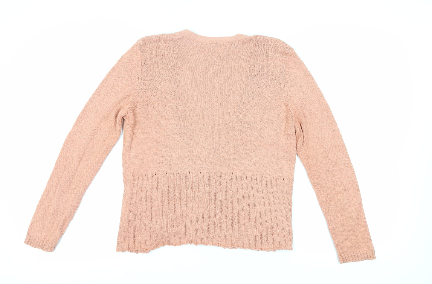 Liz Claiborne Women's Pink Silk Cardigan, M - Spring Style