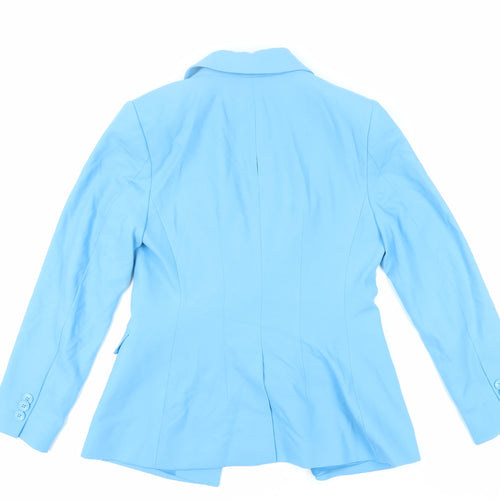 Marks & Spencer Women's Blue Suit Jacket Size 12