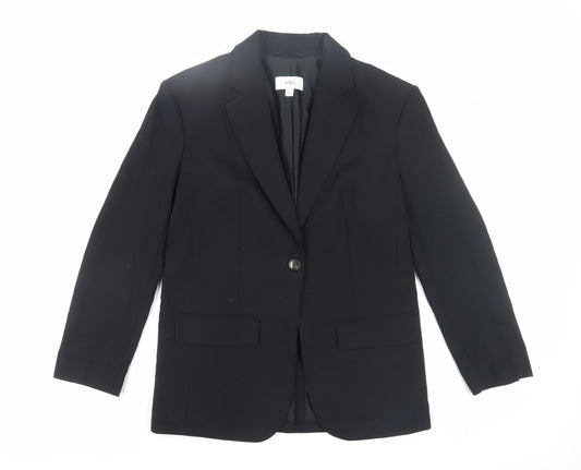 Marks and Spencer Women's Black Suit Jacket Size 10