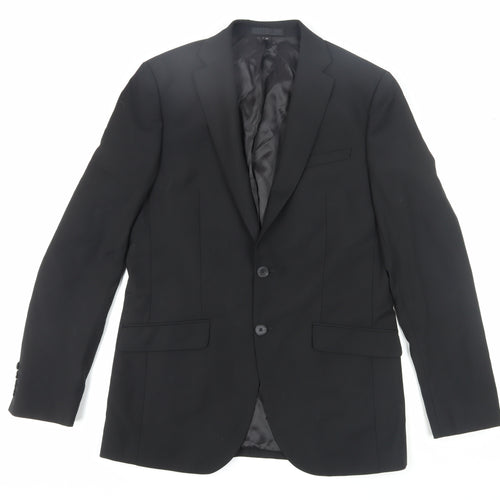 Marks and Spencer Men’s Black 38 Long Suit Jacket