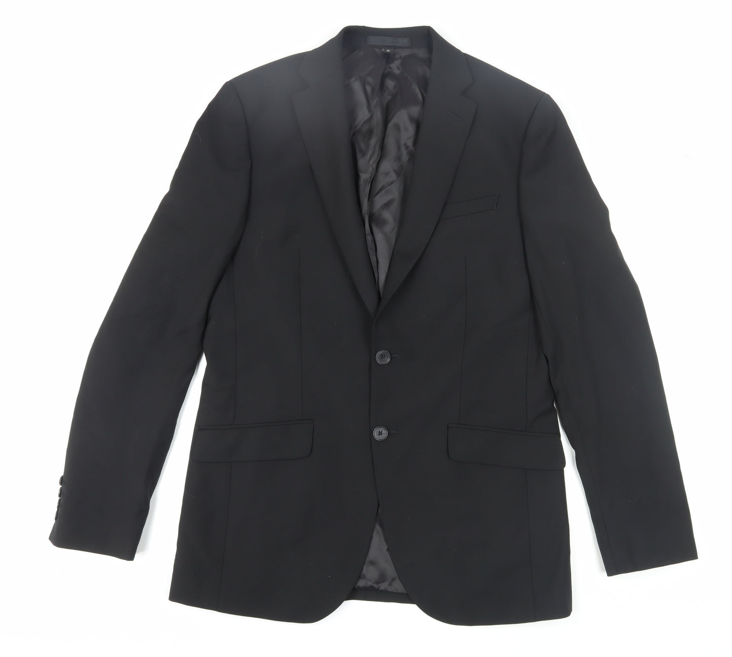 Marks and Spencer Men’s Black 38 Long Suit Jacket