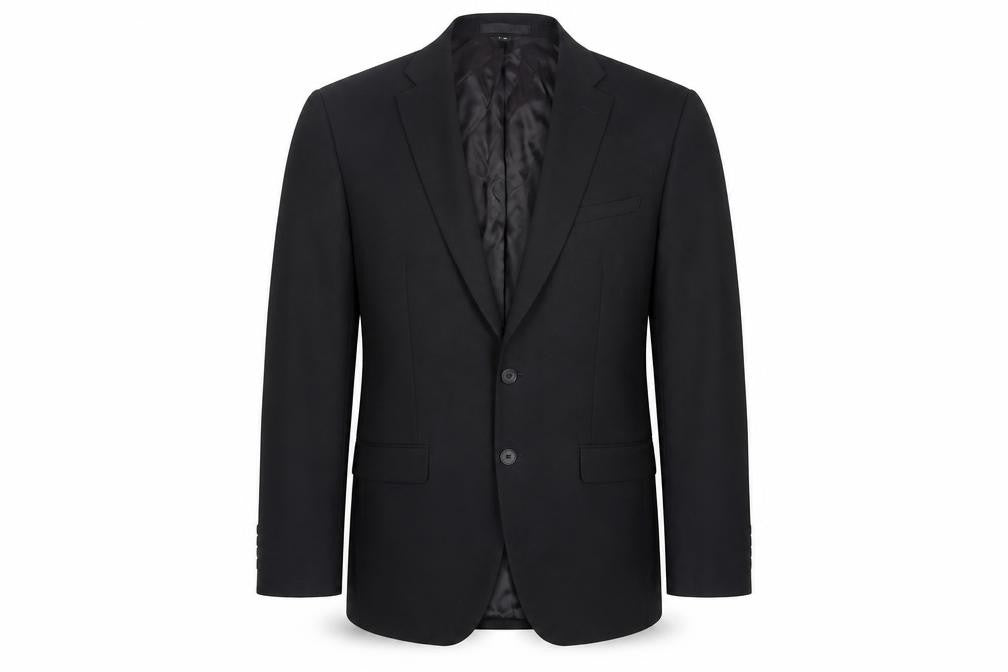 Front view of Marks & Spencer Men’s Black 38 Long Suit Jacket