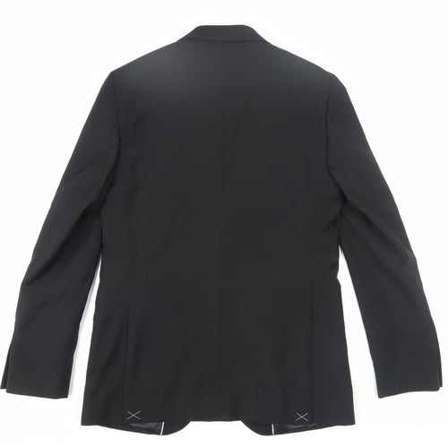 Marks and Spencer Men’s Black 38 Long Suit Jacket