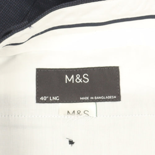 Marks and Spencer Men's Black Dress Pants, Size L