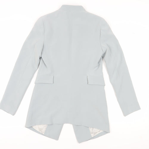 Zara Women's Blue Blazer, Size 8 - Casual Style