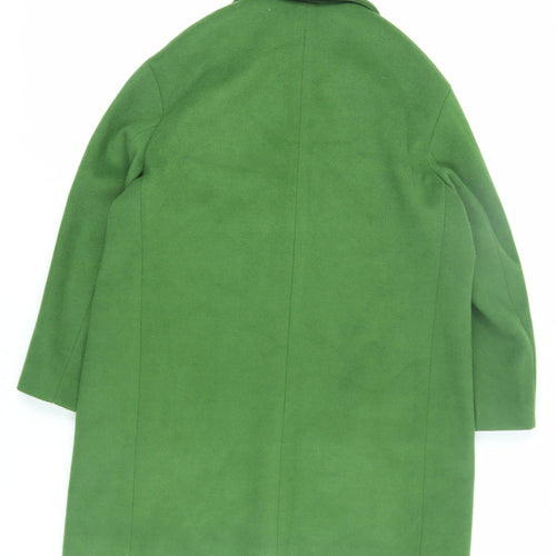 Marks and Spencer Women's Green Overcoat Size 16