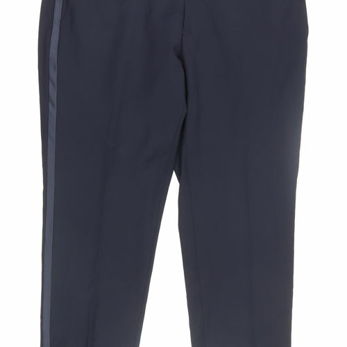 Autograph Men's Black Wool Dress Pants Size M
