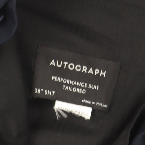 Autograph Men's Black Wool Dress Pants Size M