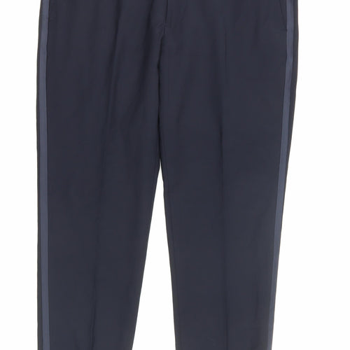 Autograph Men's Black Wool Dress Pants Size 40