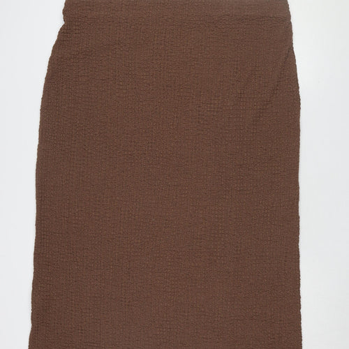 Marks and Spencer Women Brown Skirt Size 24