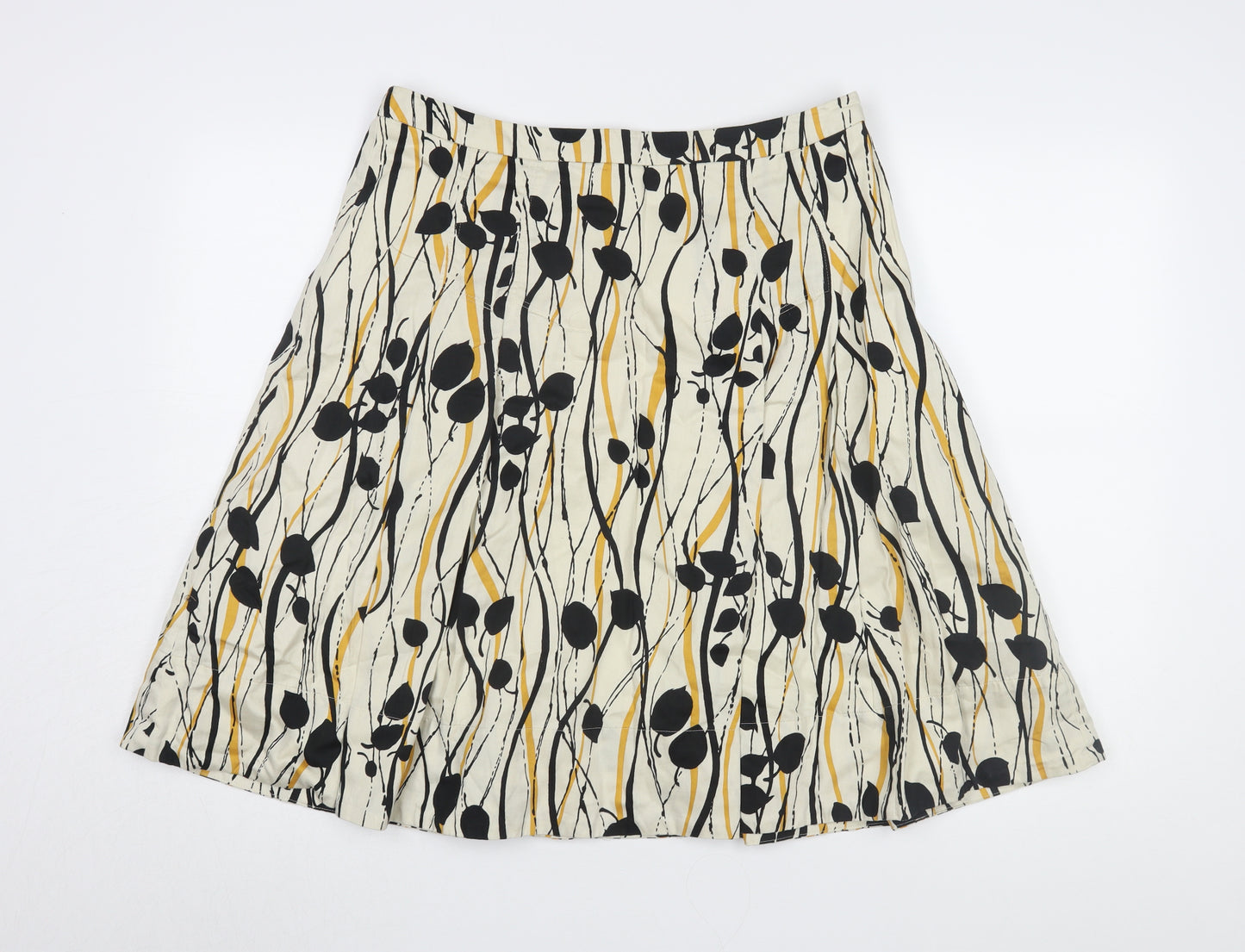 Coast A-Line Floral Skirt, Women's Size 14 Multicoloured