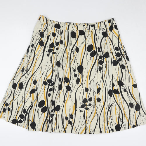 Coast A-Line Floral Skirt, Women's Size 14 Multicoloured