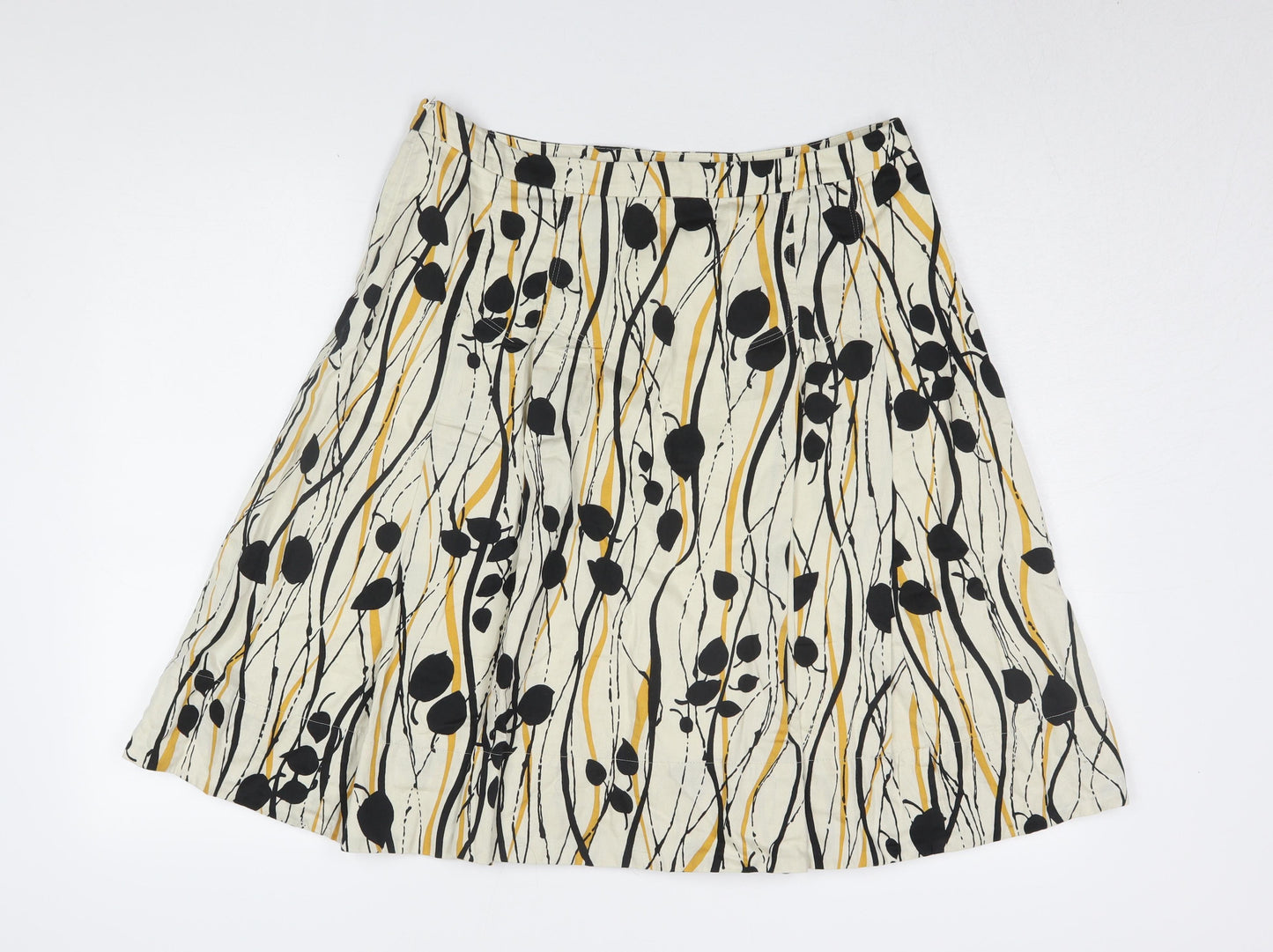 Coast A-Line Floral Skirt, Women's Size 14 Multicoloured