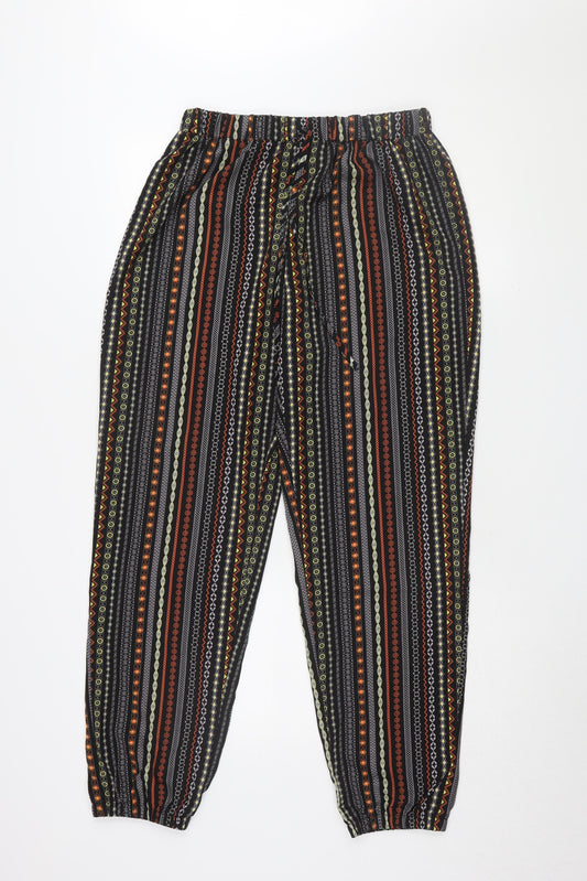 Grefit Women's Multicoloured Jogger Trousers Size 12