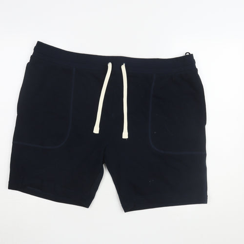 Marks and Spencer Women's Black 2XL Drawstring Shorts