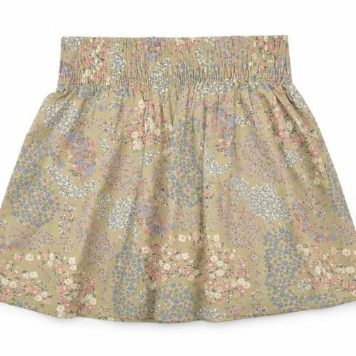 H&M Women's Beige XS A-Line Floral Short Skirt