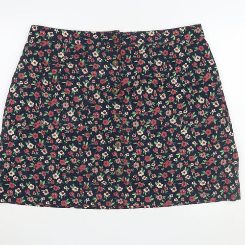 Joanie Women's Multicoloured Floral Skirt, Size 20