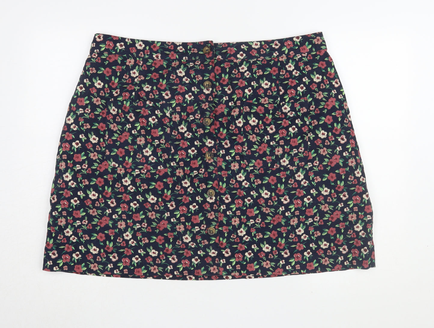 Joanie Women's Multicoloured Floral Skirt, Size 20