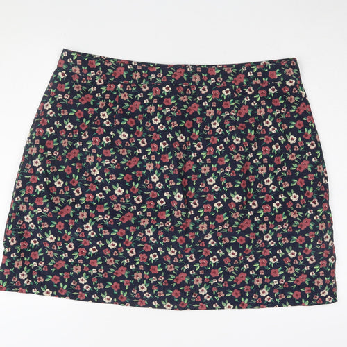 Joanie Women's Multicoloured Floral Skirt, Size 20