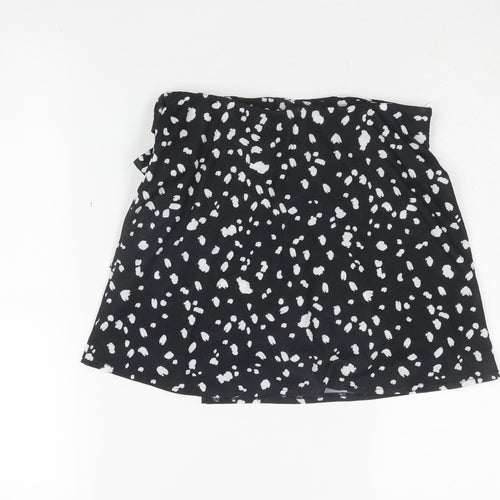 ASOS DESIGN Women's Black Wrap Skirt Size 8