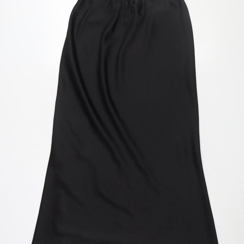 ASOS Women's Black Midi Straight Skirt, Size 12