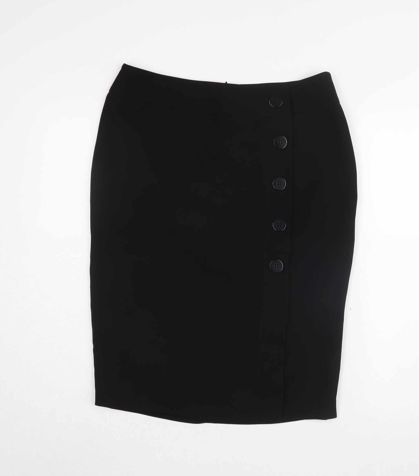 Wallis Women’s Black Knee Length Pencil Skirt Size 12