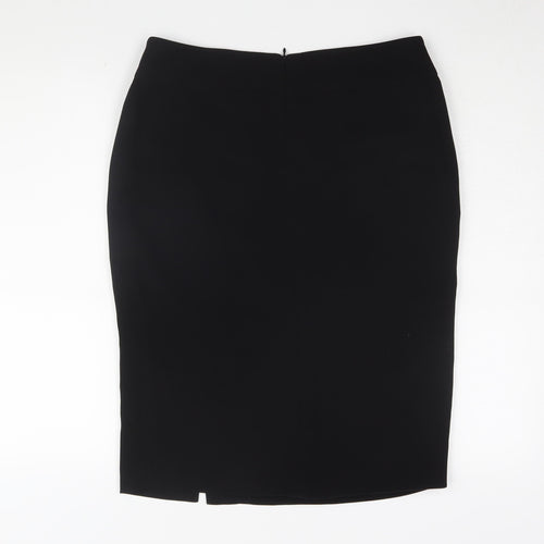 Wallis Women’s Black Knee Length Pencil Skirt Size 12