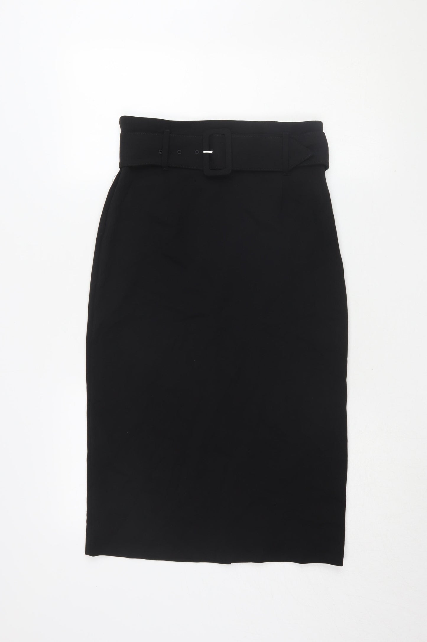 Marks and Spencer Women's Black Pencil Skirt Size 8