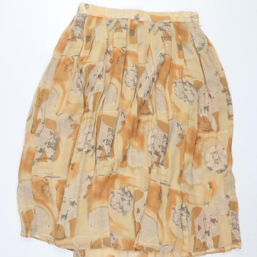 Profiles Women's Multicoloured Pleated Skirt Size 18