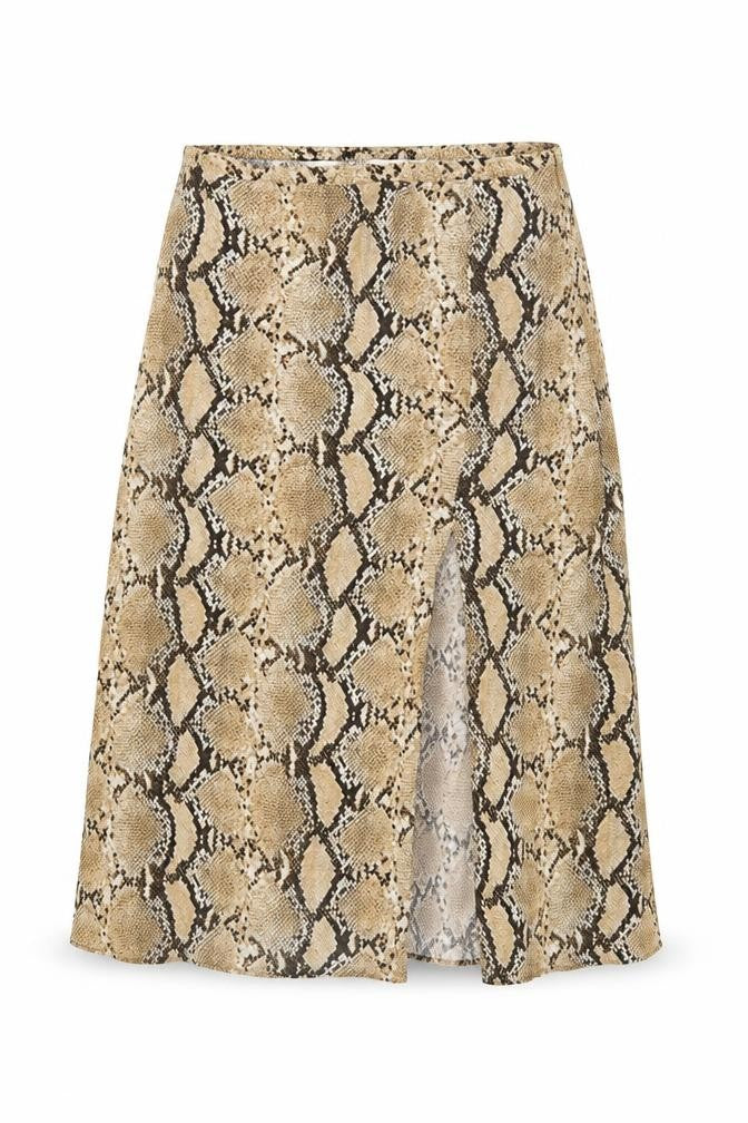 H&M Women's Brown Knee Length A-Line Skirt Size 12