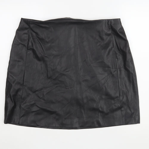 Next Women's Black Straight Pencil Skirt Tall Size
