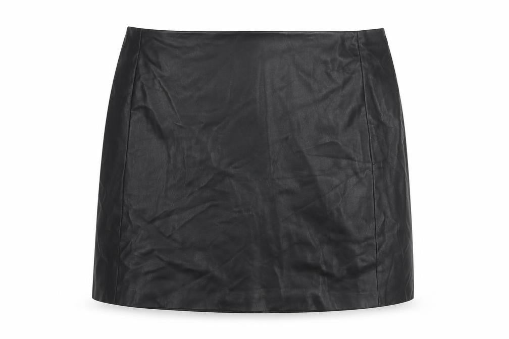Front view of Next Women's Black Straight Pencil Skirt Tall Size