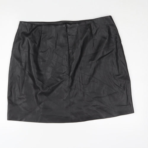 Next Women's Black Straight Pencil Skirt Tall Size