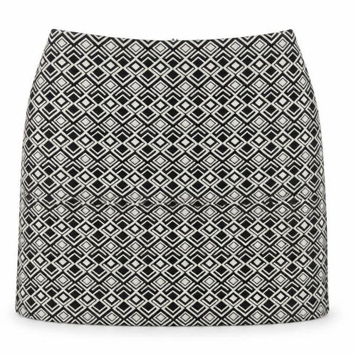 Marks and Spencer Women's Black Geometric Pencil Skirt Size 12