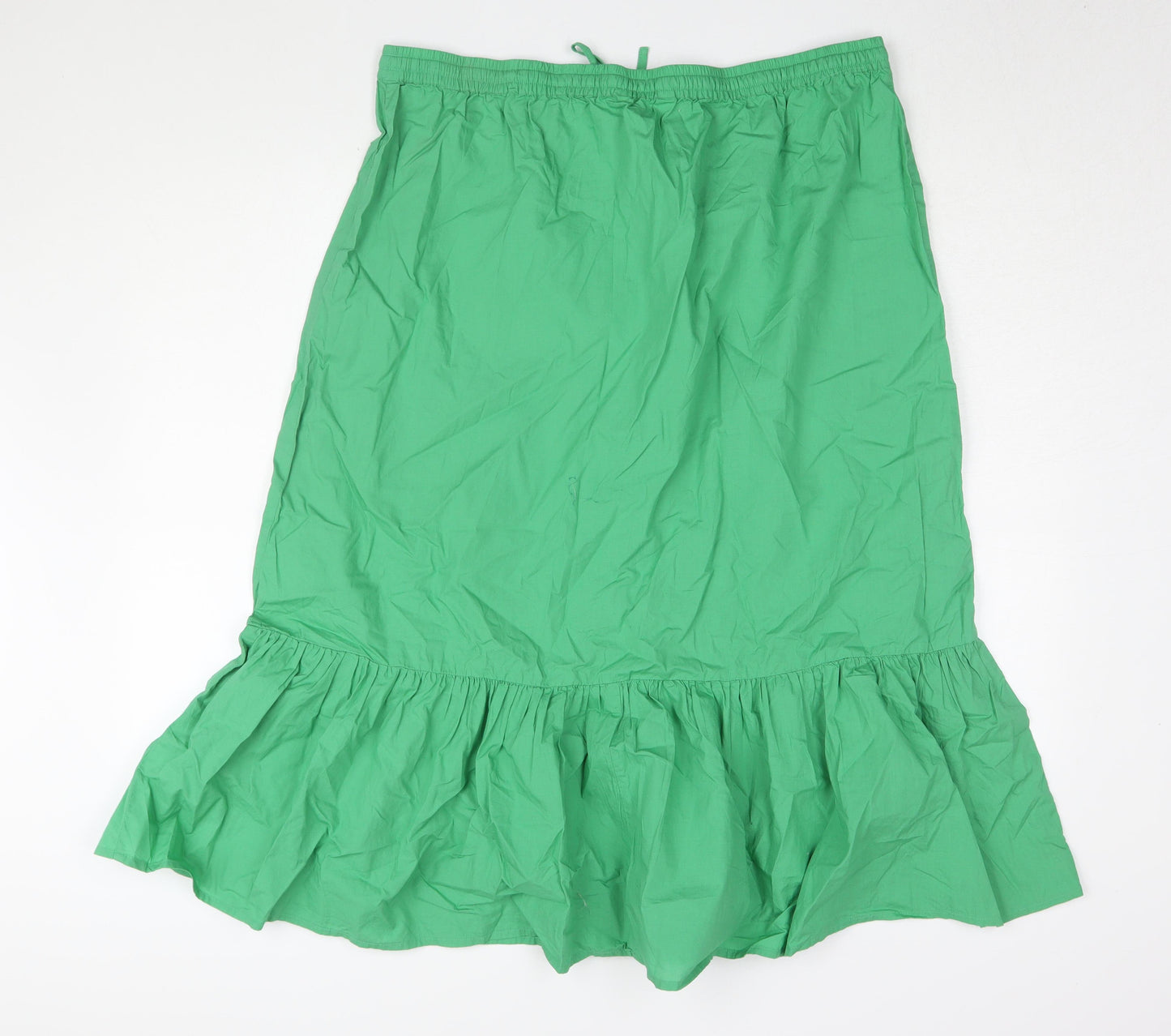 Marks and Spencer Women's Green Trumpet Skirt Size 18
