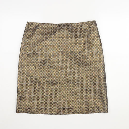 Marks and Spencer Women’s Geometric Pencil Skirt UK 12