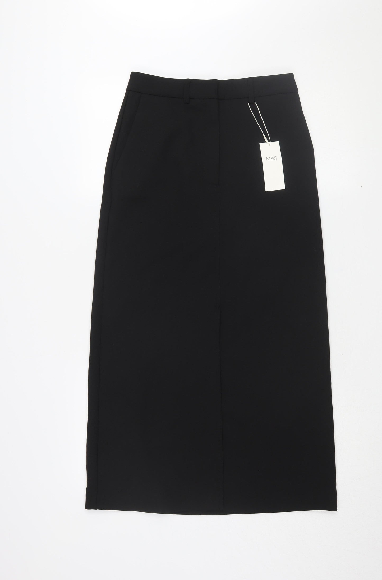 Marks and Spencer Women's Black Long Pencil Skirt