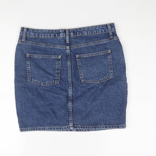 BDG Women's Blue Denim Skirt M Casual Knee Length