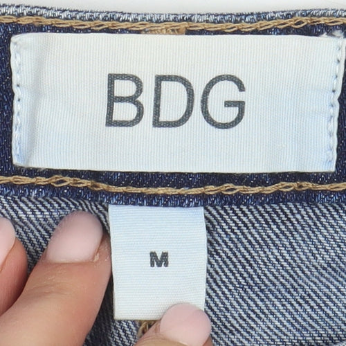 BDG Women's Blue Denim Skirt M Casual Knee Length