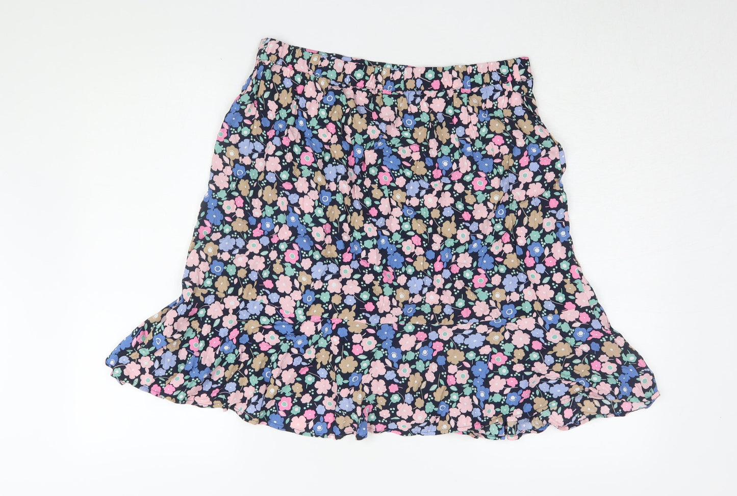 Marks and Spencer Women's Floral A-Line Long Skirt Size 14