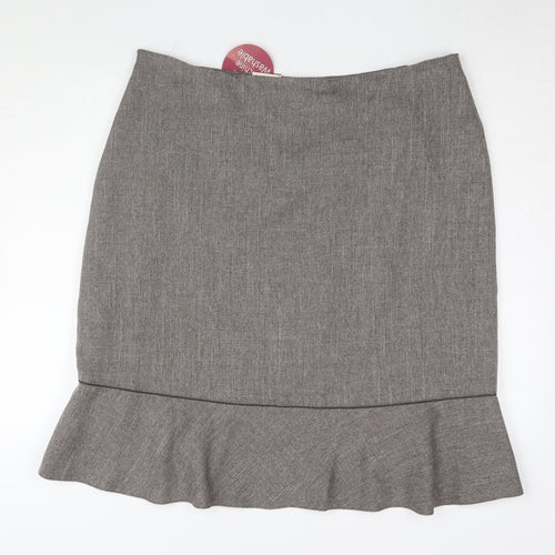 Bonmarché Women's Grey Pencil Skirt, Size 20, Knee Length