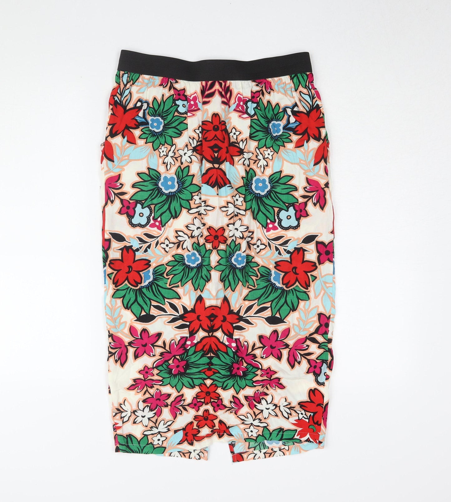 Warehouse Women's Multicoloured Floral Skirt Size 12