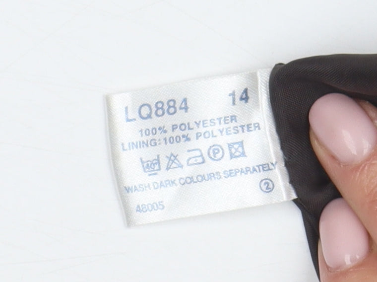 Classics Women's Brown Pencil Skirt Size 14