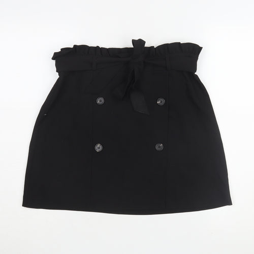 Lipsy Women's Black Short Pencil Skirt, Size 12
