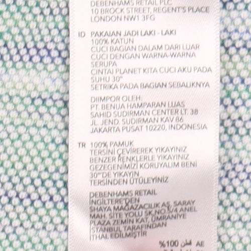 Mantaray Men's Multicoloured Striped Polo L