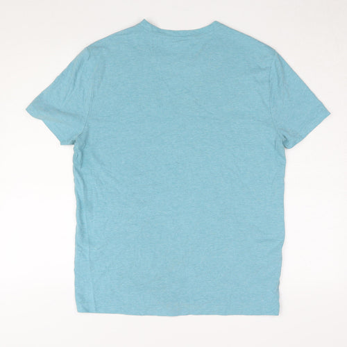 Banana Republic Men's Blue Graphic T-Shirt, M