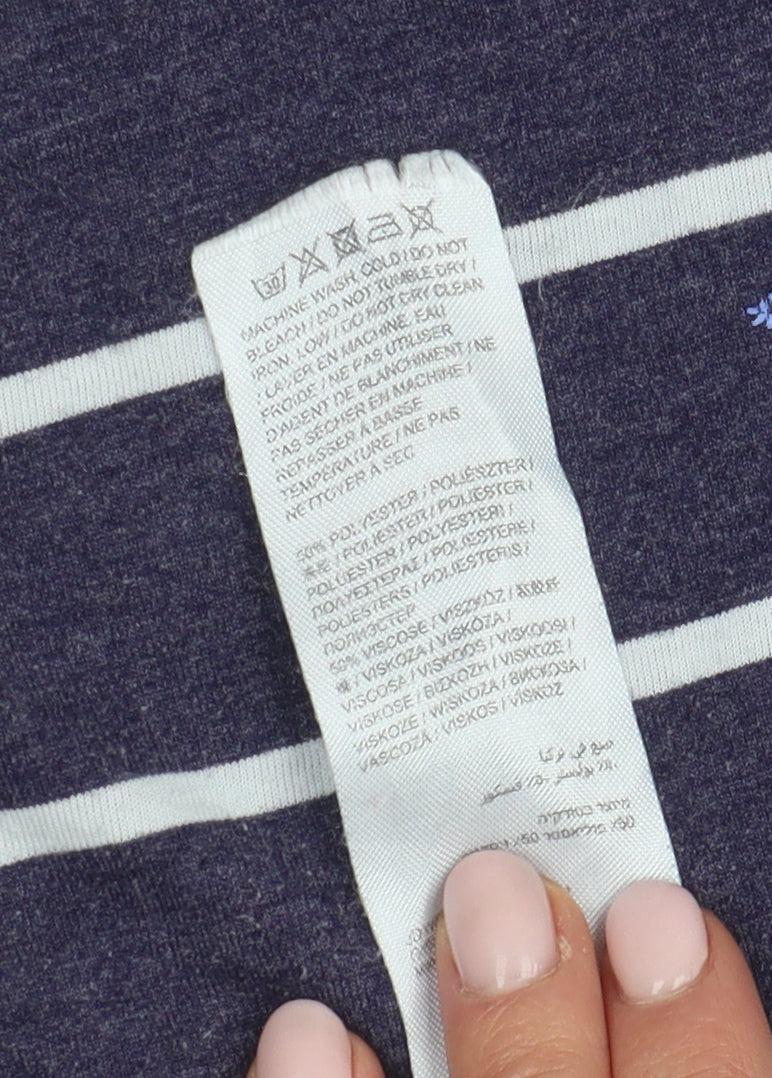 Joe Browns Women's Multicoloured Striped T-Shirt, Size 18