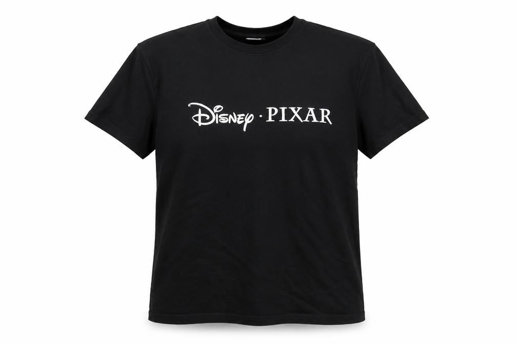 Disney Pixar Black T-Shirt S Unisex Adults Casual
