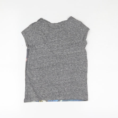 Next Girls Star Wars Graphic T-Shirt Grey 6 Years