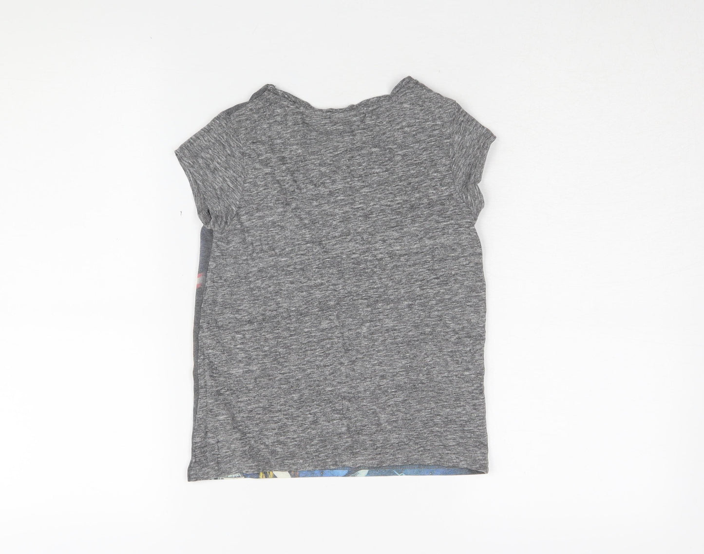 Next Girls Star Wars Graphic T-Shirt Grey 6 Years